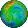 Arctic Ozone 1991-12-09